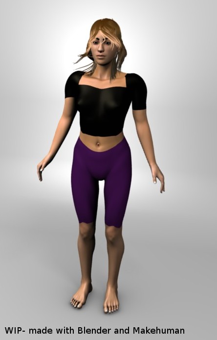 female blender 3d models free