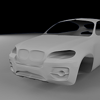 BMW X6 with Blender 2.48a needs input 3D Art Work In Progress