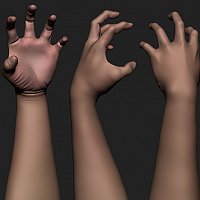 Hands! 3D Art Work In Progress