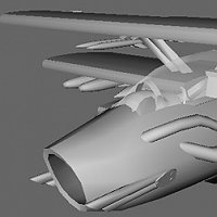 Fokker SA-183 TPe WIP and Smoothing Question 3D Art Work In Progress